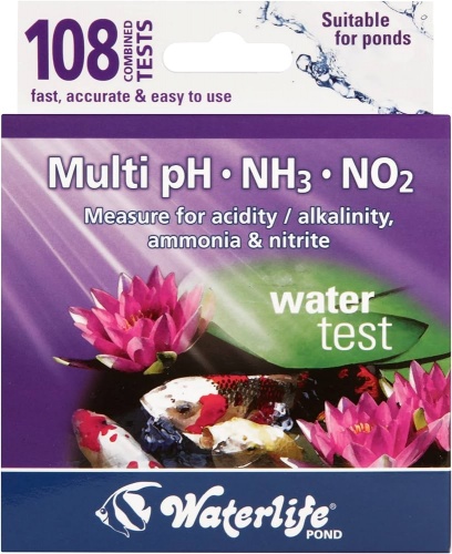 Waterlife Pond Multi Test Nitrite, pH and Ammonia